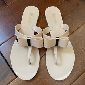 Michael Kors Women’s Bow Jelly Sandals - Size 9